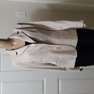 Anne Klein 14 classic khaki blazer